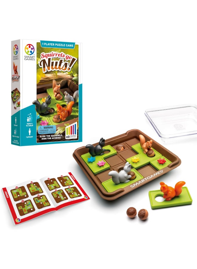 Smart Games Squirrels Go Nuts! Puzzle Game - Image 2